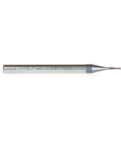 51664 AlTiN Coated CNC Steel, Stainless Steel & Composite Square Mini End Mill 0.030 Dia x 0.090 x 1/8 Shank