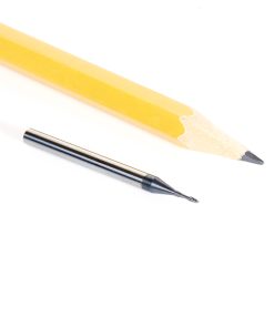 51665 AlTiN Coated CNC Steel, Stainless Steel & Composite Square Mini End Mill 0.035 Dia x 0.105 x 1/8 Shank