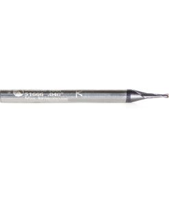 51666 AlTiN Coated CNC Steel, Stainless Steel & Composite Square Mini End Mill 0.040 Dia x 0.120 x 1/8 Shank