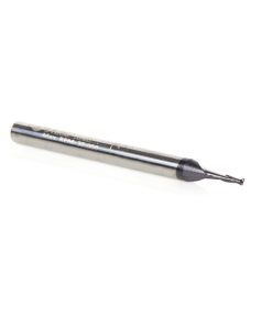 51666 AlTiN Coated CNC Steel, Stainless Steel & Composite Square Mini End Mill 0.040 Dia x 0.120 x 1/8 Shank