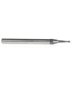 51667 AlTiN Coated CNC Steel, Stainless Steel & Composite Square Mini End Mill 0.045 Dia x 0.135 x 1/8 Shank