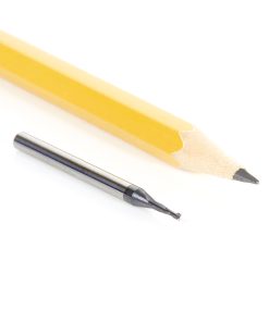 51667 AlTiN Coated CNC Steel, Stainless Steel & Composite Square Mini End Mill 0.045 Dia x 0.135 x 1/8 Shank