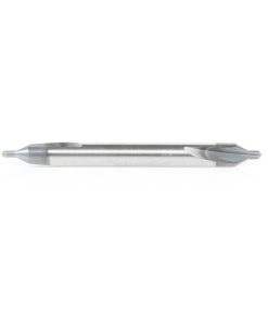 51670 CNC 118 Degree Point Center Drill High Performance Solid Carbide 60 Degree Countersink 3/16 Dia x 5/64 x 3/16 Shank AlTiN Coated Router Bit