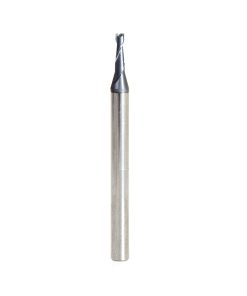 51679 AlTiN Coated CNC Steel, Stainless Steel & Composite Square Mini End Mill 0.060 Dia x 0.360 x 1/8 Shank
