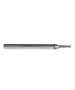 51679 AlTiN Coated CNC Steel, Stainless Steel & Composite Square Mini End Mill 0.060 Dia x 0.360 x 1/8 Shank