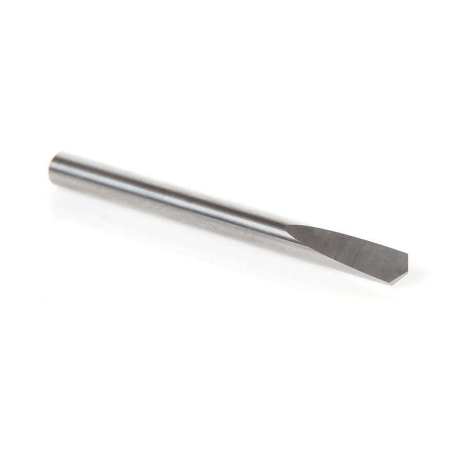 51682 CNC Solid Carbide 118 Degree Point Spade Drill 1/8 Dia x 7/16 x 1/8 Shank Router Bit