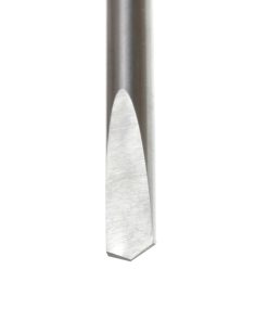 51682 CNC Solid Carbide 118 Degree Point Spade Drill 1/8 Dia x 7/16 x 1/8 Shank Router Bit