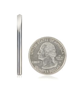 51682 CNC Solid Carbide 118 Degree Point Spade Drill 1/8 Dia x 7/16 x 1/8 Shank Router Bit