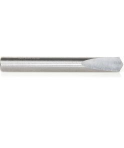 51686 CNC Solid Carbide 118 Degree Point Spade Drill 1/4 Dia x 11/16 x 1/4 Shank Router Bit