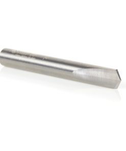 51686 CNC Solid Carbide 118 Degree Point Spade Drill 1/4 Dia x 11/16 x 1/4 Shank Router Bit