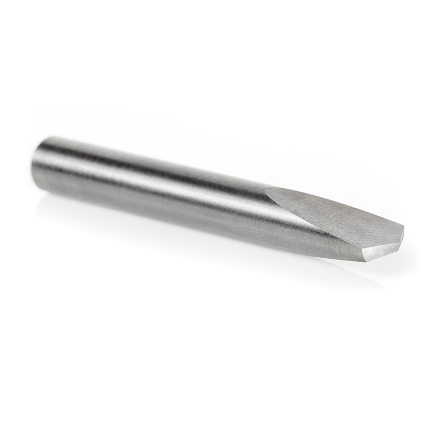 51686 CNC Solid Carbide 118 Degree Point Spade Drill 1/4 Dia x 11/16 x 1/4 Shank Router Bit