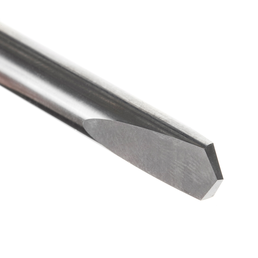51688 CNC Solid Carbide 118 Degree Point Spade Drill 5/16 Dia x 7/8 x 5/16 Shank Router Bit