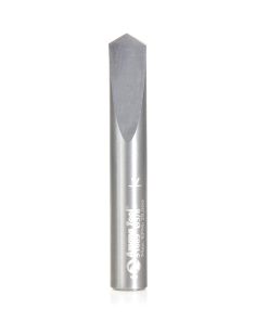 51689 CNC Solid Carbide 118 Degree Point Spade Drill 3/8 Dia x 1 x 3/8 Shank Router Bit