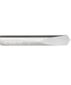 51689 CNC Solid Carbide 118 Degree Point Spade Drill 3/8 Dia x 1 x 3/8 Shank Router Bit