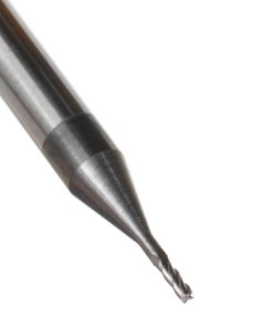 51723 AlTiN Coated CNC Steel, Stainless Steel & Composite Square Mini End Mill 0.030 Dia x 0.090 x 1/8 Shank