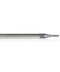 51728 AlTiN Coated CNC Steel, Stainless Steel & Composite Square Mini End Mill 0.055 Dia x 0.267 x 1/8 Shank