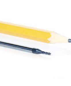 51728 AlTiN Coated CNC Steel, Stainless Steel & Composite Square Mini End Mill 0.055 Dia x 0.267 x 1/8 Shank