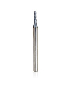 51729 AlTiN Coated CNC Steel, Stainless Steel & Composite Square Mini End Mill 0.060 Dia x 0.360 x 1/8 Shank