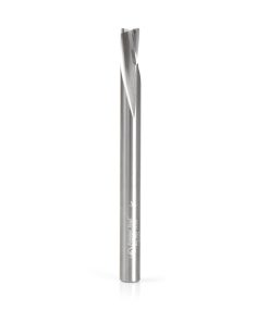 51730 Solid Carbide Spiral Finisher 1/4 Dia x 3/8 x 1/4 Shank Down-Cut Router Bit