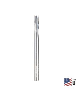 51736 Solid Carbide Spiral Finisher 6mm Dia x 9.5mm x 6mm Shank Down-Cut Router Bit