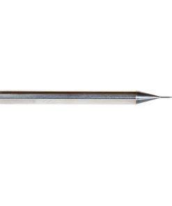 51739 AlTiN Coated CNC Steel, Stainless Steel & Composite Ball End Mini Mill 0.010 Dia x 0.030 x 1/8 Shank