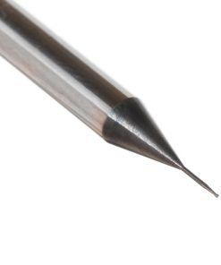 51739 AlTiN Coated CNC Steel, Stainless Steel & Composite Ball End Mini Mill 0.010 Dia x 0.030 x 1/8 Shank