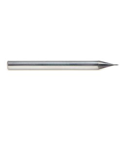 51750 AlTiN Coated CNC Steel, Stainless Steel & Composite Ball End Mini Mill 0.010 Dia x 0.030 x 1/8 Shank