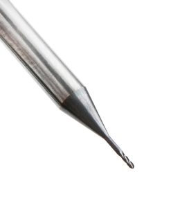 51752 AlTiN Coated CNC Steel, Stainless Steel & Composite Ball End Mini Mill 0.020 Dia x 0.060 x 1/8 Shank