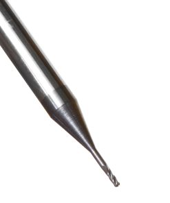 51753 AlTiN Coated CNC Steel, Stainless Steel & Composite Ball End Mini Mill 0.025 Dia x 0.075 x 1/8 Shank