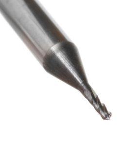 51755 AlTiN Coated CNC Steel, Stainless Steel & Composite Ball End Mini Mill 0.035 Dia x 0.105 x 1/8 Shank