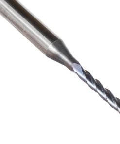 51760 AlTiN Coated CNC Steel, Stainless Steel & Composite Ball End Mini Mill 0.060 Dia x 0.360 x 1/8 Shank