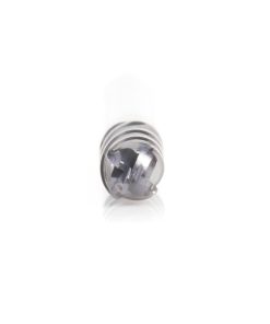 51792 High Performance Solid Carbide CNC Steel, Stainless Steel & Composite Cutting Variable Helix Spiral Ball Nose with AlTiN Coating 4-Flute x 1/8 Dia x 3/8 x 1/8 Shank x 1-1/2 Inch Long Up-Cut Router Bit/End Mill