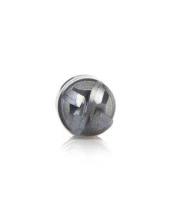 51798 High Performance Solid Carbide CNC Steel, Stainless Steel & Composite Cutting Variable Helix Spiral Ball Nose with AlTiN Coating 4-Flute x 1/4 Dia x 5/8 x 1/4 Shank x 2-1/2 Inch Long Up-Cut Router Bit/End Mill