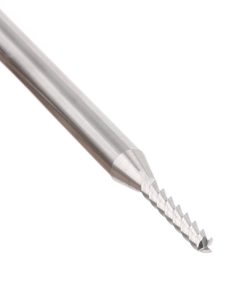 51821 CNC Solid Carbide 3 Flute Aluminum and Acrylic Cutting 55º Helix End Mill 3mm Dia x 15mm x 6mm Shank