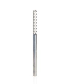 51823 CNC Solid Carbide 3 Flute Aluminum and Acrylic Cutting 55º Helix End Mill 6mm Dia x 35mm x 6mm Shank