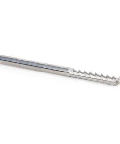 51823 CNC Solid Carbide 3 Flute Aluminum and Acrylic Cutting 55º Helix End Mill 6mm Dia x 35mm x 6mm Shank