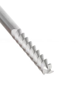 51823 CNC Solid Carbide 3 Flute Aluminum and Acrylic Cutting 55º Helix End Mill 6mm Dia x 35mm x 6mm Shank