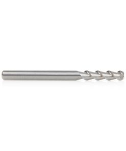 51830 CNC Solid Carbide Aluminum and Acrylic Cutting 55º Helix End Mill 1/8 Dia x 1/2 x 1/8 Inch Shank