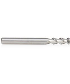 51832 CNC Solid Carbide Aluminum and Acrylic Cutting 55º Helix End Mill 1/4 Dia x 3/4 x 1/4 Inch Shank