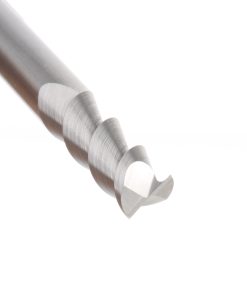 51832 CNC Solid Carbide Aluminum and Acrylic Cutting 55º Helix End Mill 1/4 Dia x 3/4 x 1/4 Inch Shank