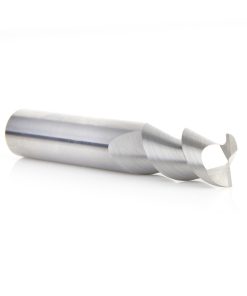 51835 CNC Solid Carbide Aluminum and Acrylic Cutting 55º Helix End Mill 1/2 Dia x 1 x 1/2 Inch Shank