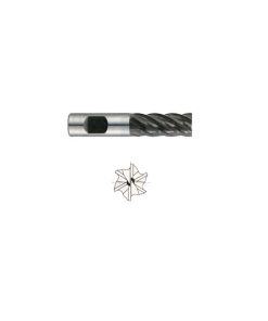 YG1-95094 - 3/4 x 3/4 x 1-5/8 x 3-7/8 - 6 Flute Regular Length 35 Deg Helix J-Power Powder Metal
