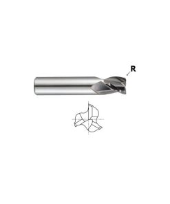 YG1-57582TN - 11/32 x 3/8 x 1/2 x 2 - 3 Flute Stub Length 35 Deg Helix Tin Coated Carbide