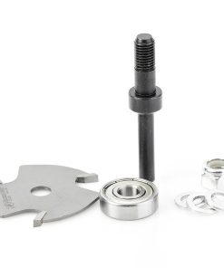 53406 Slotting Cutter Assembly 3 Wing x 1-7/8 Dia x 1/8 x 1/4 Inch Shank