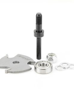 53408 Slotting Cutter Assembly 3 Wing x 1-7/8 Dia x 3/16 x 1/4 Inch Shank