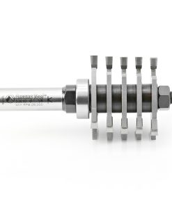 53610 Carbide Tipped Box Joint 1-7/8 Dia x 1-3/8 x 1/2 Inch Shank with Upper BB 3-Flute Set
