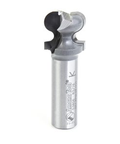 53806 Carbide Tipped Finger Grip 3/32 x 3/16 Radius x 3/4 Dia x 3/4 x 1/2 Inch Shank