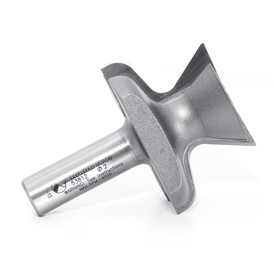 53812 Carbide Tipped Finger Grip 1/4 x 3/16 Radius x 2 Inch Dia x 1-1/4 x 1/2 Shank