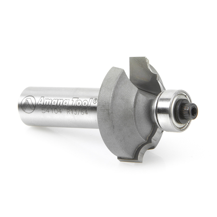 54104 Carbide Tipped Classical Bead & Cove 13/64 x 5/16 Radius x 1-1/4 Dia x 1/2 x 1/2 Inch Shank