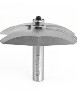 54119 Carbide Tipped Cove Raised Panel 1-9/16 Radius x 3-3/8 Dia x 1/2 x 1/2 Inch Shank